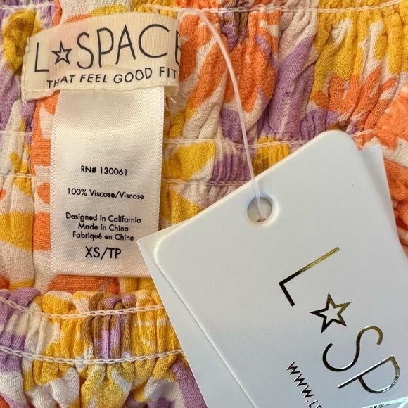 L*Space | Flirty Cottagecore Feminine Girly Oopsie Daisy Printed Jax Skirt - Picture 12 of 13